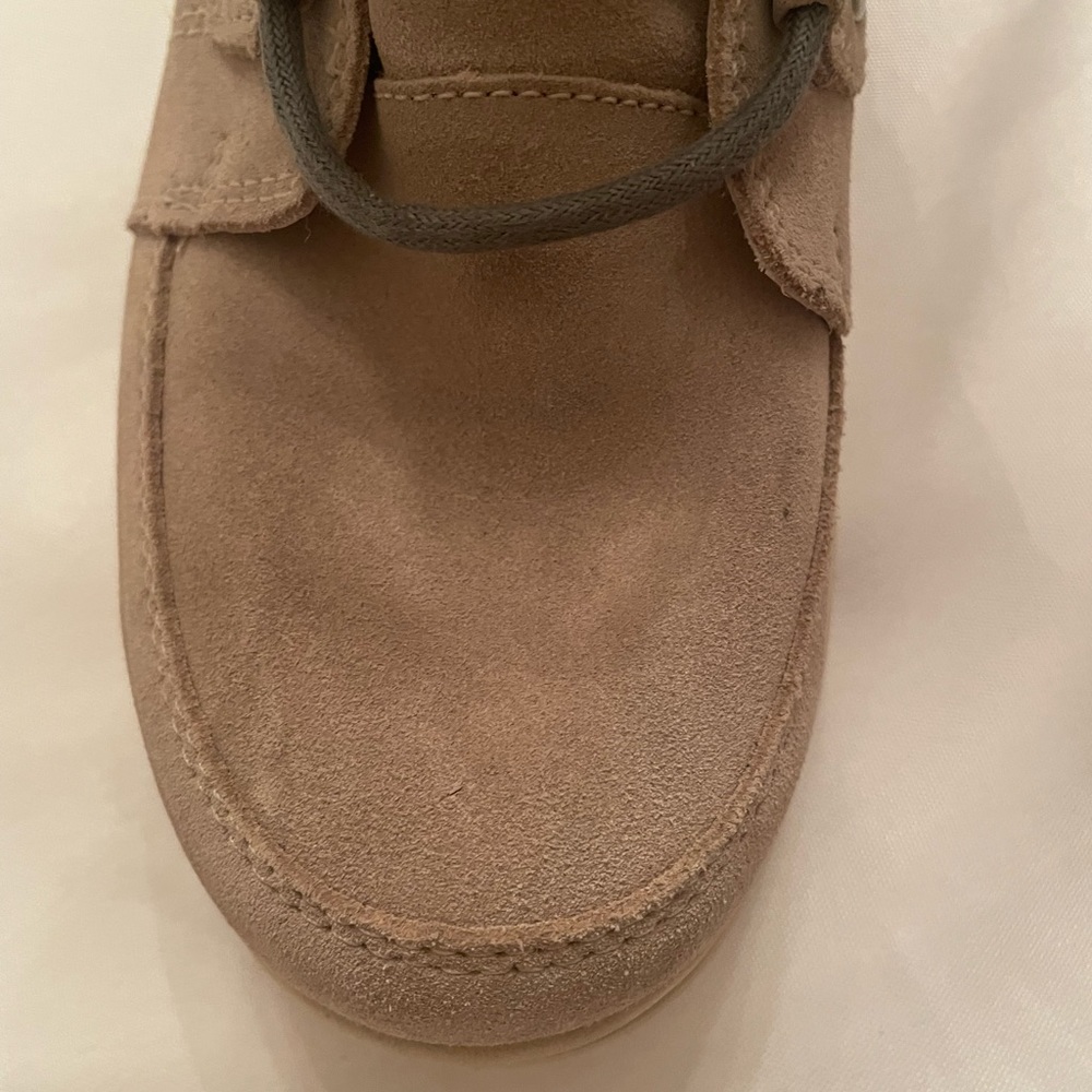 Sorel Women’s Beige Mid Calf Lace Up Winter Boots Size 10.  Barely worn! - Picture 7 of 9